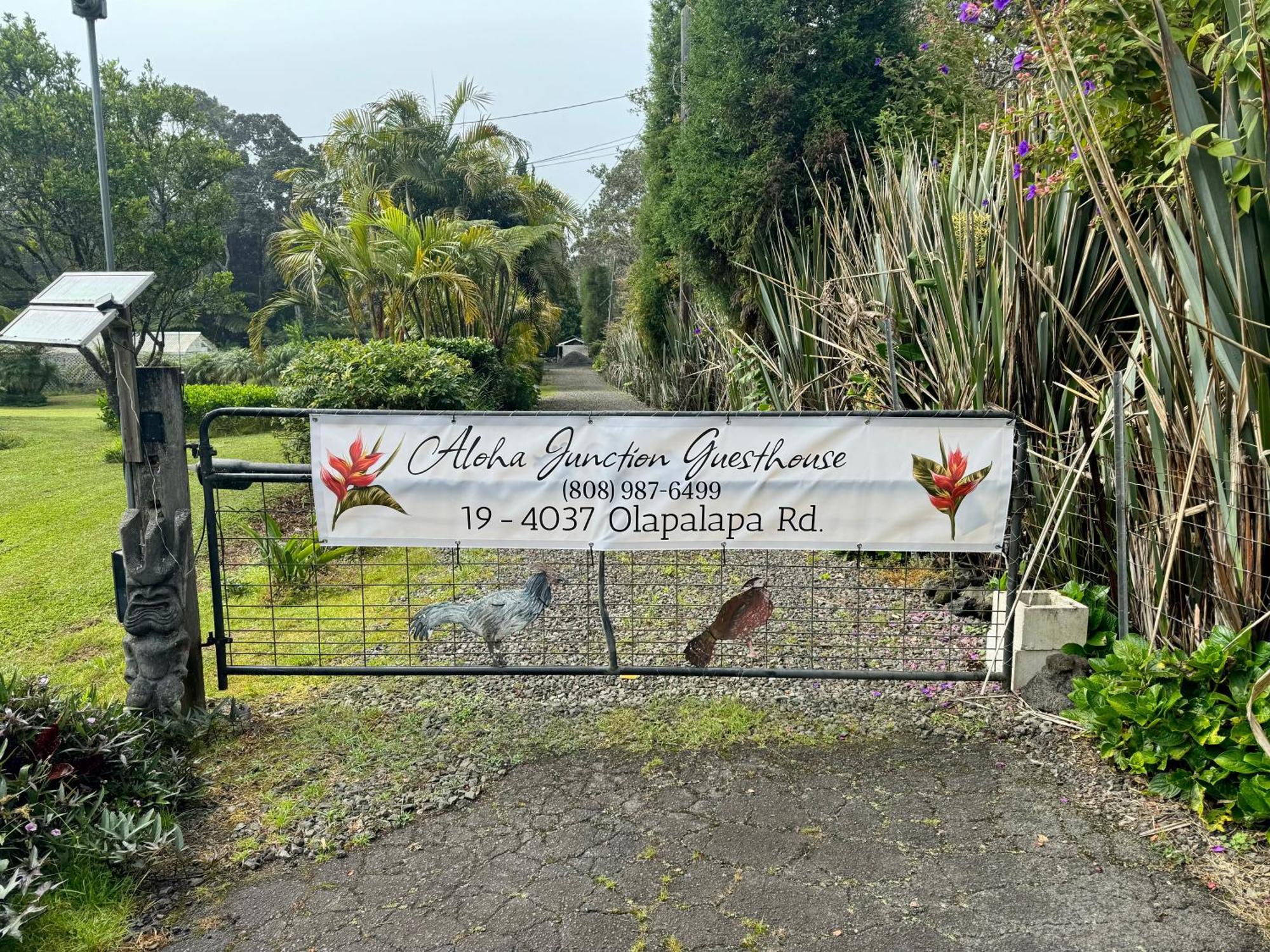 Aloha Junction Bed And Breakfast -Minutes Away From Hawaii Volcanoes National Park Extérieur photo